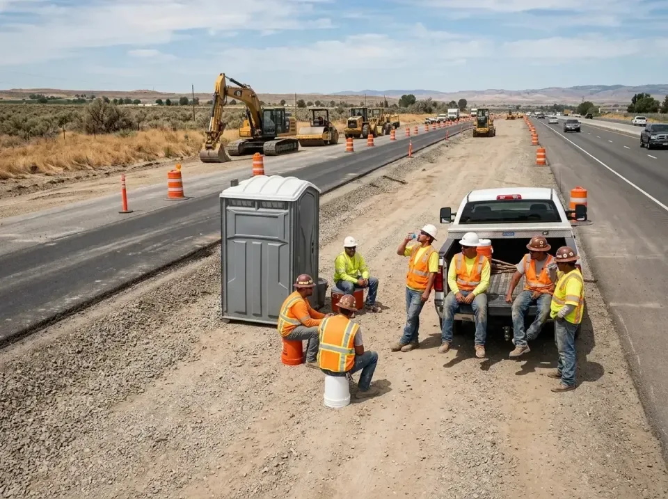 highway-road-construction-crew-007 — frequently asked questions, Porta Potty and Restroom Rentals in Crystal Springs, MS
